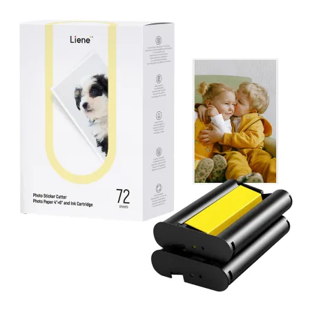 Liene PixCut 4x6" printer paper, 72 sheets